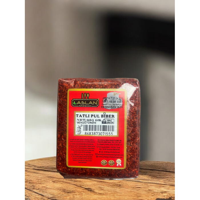 TATLI PUL BİBER 250 GR